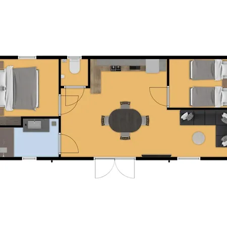 Camping RCN La Ferme du Latois Coëx Chambre photo