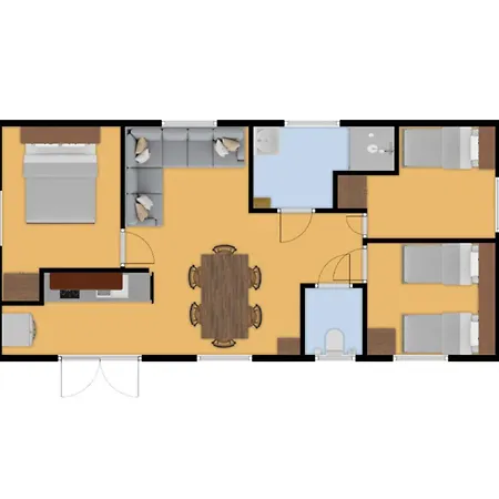 Camping RCN La Ferme du Latois Coëx Chambre photo